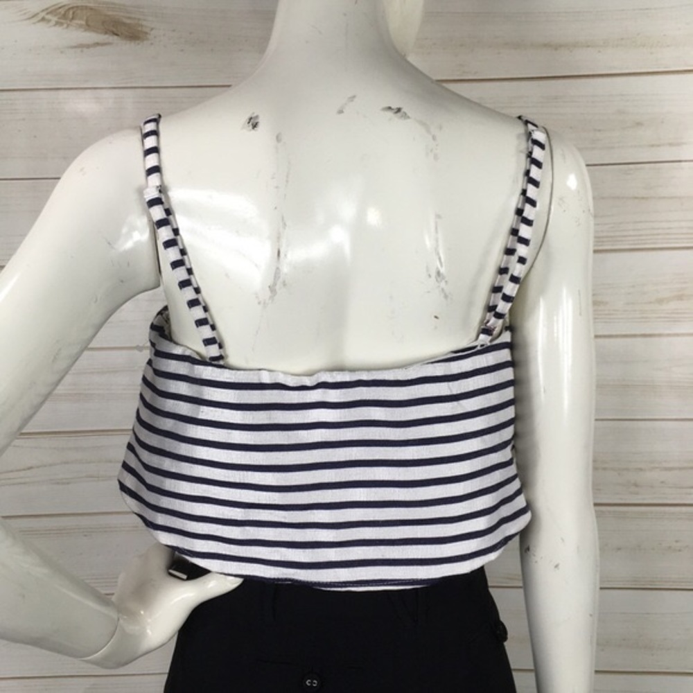 BB Dakota RSVP Striped Crop Top - Picture 6 of 8